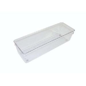 76mm h x 102mm x 203mm - Modular Drawer Organiser - Acrylic