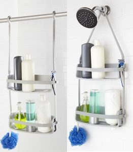 Flex Shower Caddy - Grey