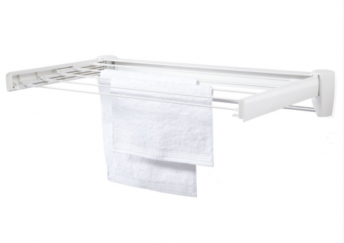 Leifheit Pegasus Metal and Plastic Clothes Drying Rack, White