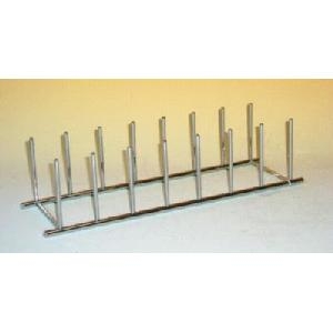 Vertical Plate Rack - Chrome