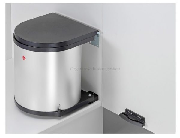Wesco Kitchen Bin 13 litre Round Swing Out Bin (W13) - Image 2