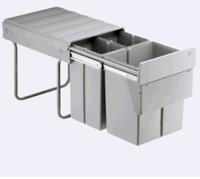 Wesco® Waste Bin Bucket Only 17 Litre Grey