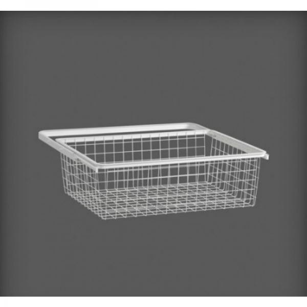 Gliding Baskets 595mm W x 430mm D - White - Image 7