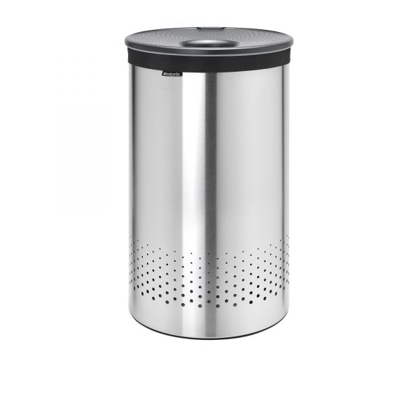 Brabantia- Laundry Bin 35L Silver (SH841)