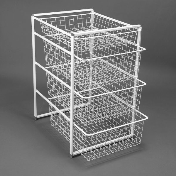 Elfa Basic 7runner frame basket set (E73211)