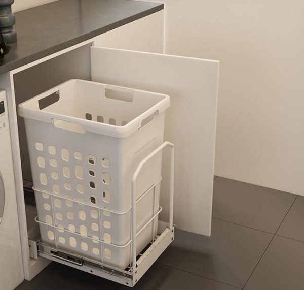 Kia Ora 48L (1x48L) Single Tray Deck Laundry Basket (W48)