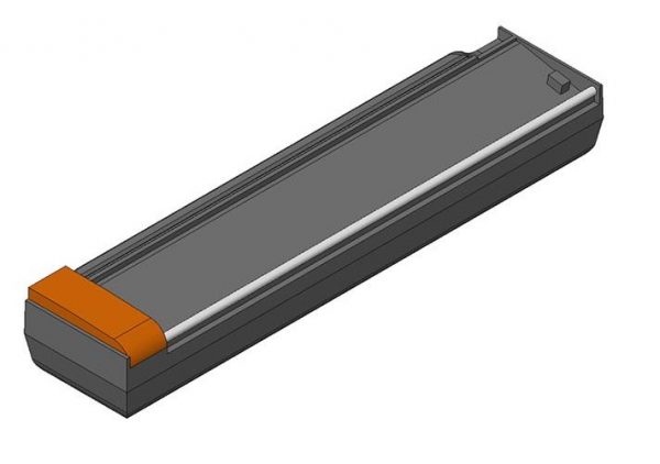 Blum ORGA-LINE Drawer Insert Aluminium Foil Cutter Dust Grey/Orange (W80)