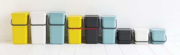 Brabantia Sort & Go bin 16l - White (SH637) - Image 4