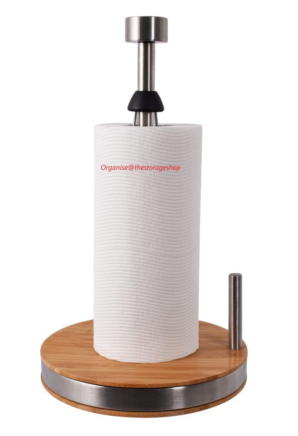Kamenstein Perfect Tear Bamboo Paper Towel Holder (SH599)
