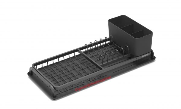 Brabantia Narrow Dish Drying Rack Dark Grey (SH950)