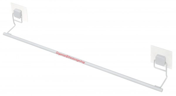 Electrostatic Double White Hanging Rail 750mm (7641) - Image 2
