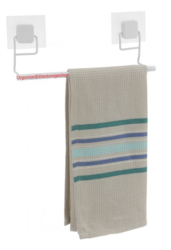 Electrostatic Double White Hanging Rail 300mm (7639)