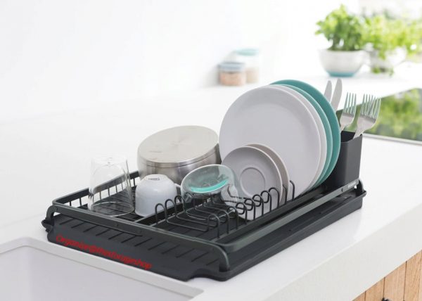 Brabantia Dish Drying Rack Dark Grey (SH948) - Image 2