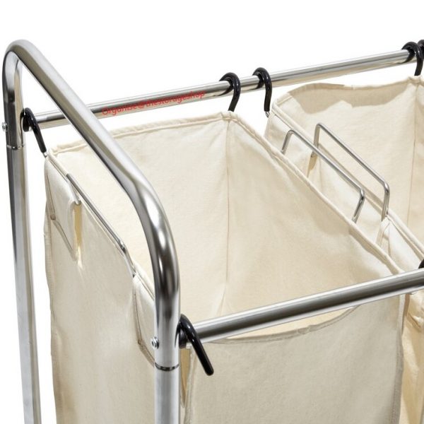 Double Laundry Trolley Sorter (G668) - Image 2