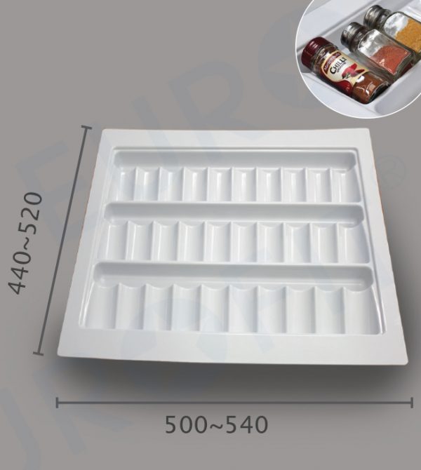 Spice Jar Inserts White (E600) 500- 540mm w x 440-520mm d