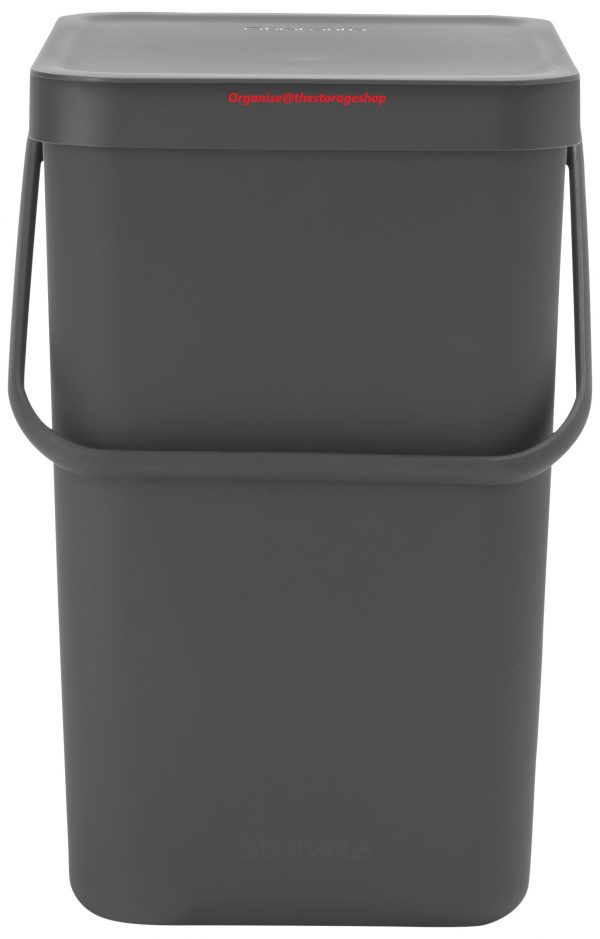Sort & Go Bin 25L– Grey (SH022)