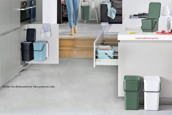 Sort & Go Bin 25L– Grey (SH022) - Image 4
