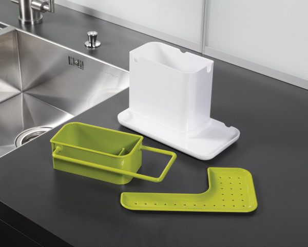 Caddy Kitchen Sink Organiser- Lime White (J021) - Image 2