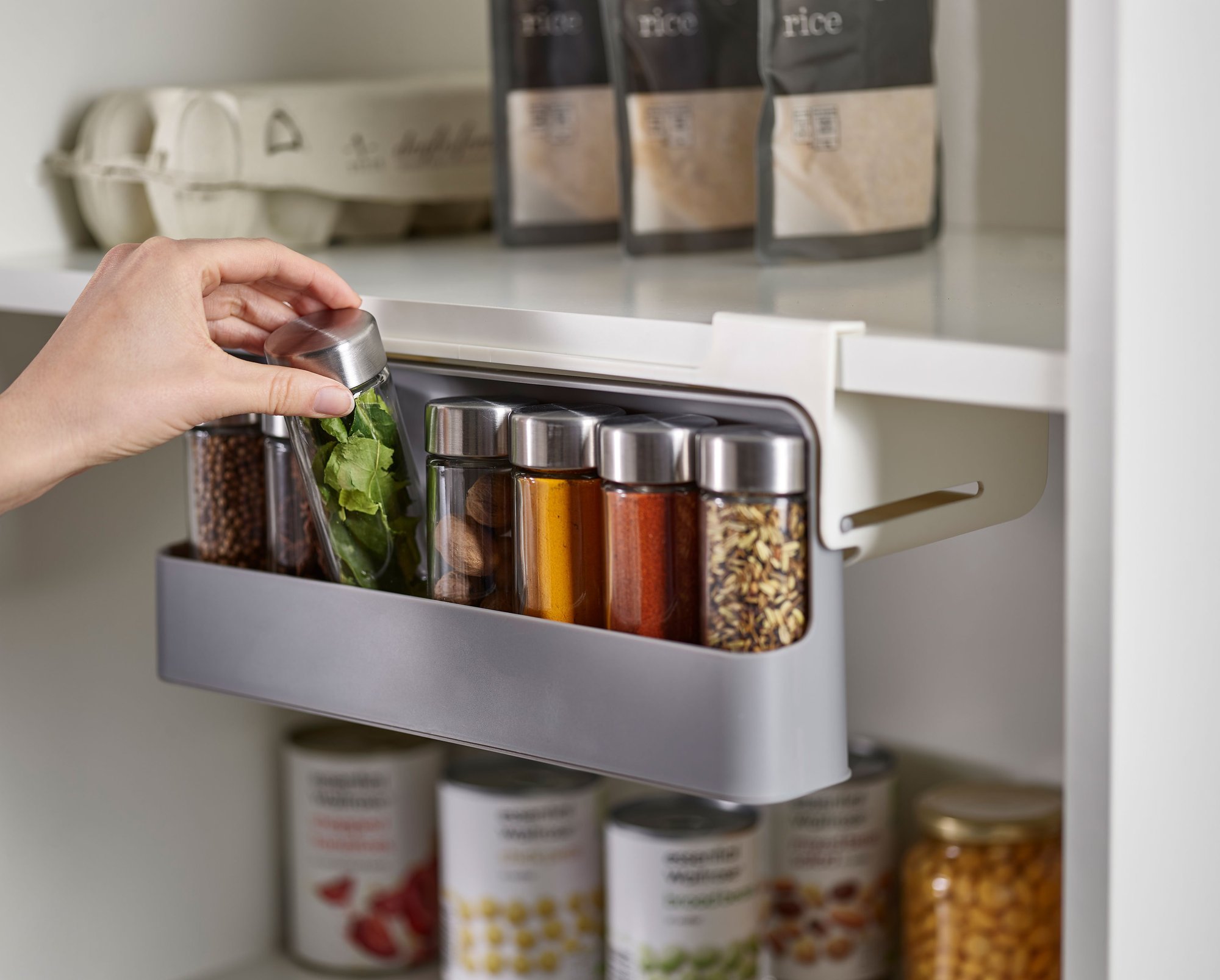 CupboardStore Under shelf Spice Rack J147 Organise at The