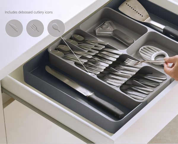DrawerStore Expanding Cutlery, Utensil & Gadgets Organiser (J166) - Image 5