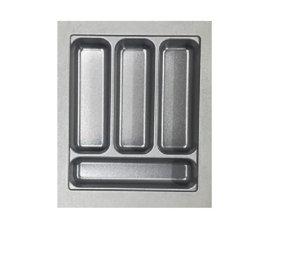Cutlery Tray 300-350mm w x 370-440mm d  Anthracite Black (B350S)