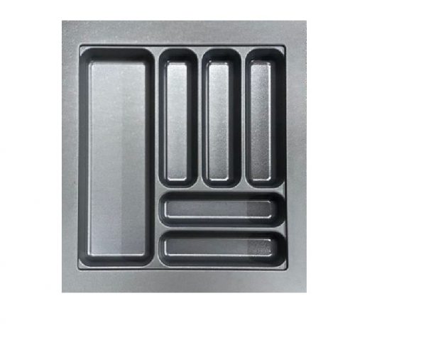 Cutlery Tray 450-500 w x 435-520 d Anthracite Black (B500)