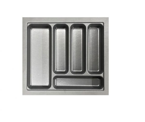 Cutlery Tray 440-500mm w x 370-440mm d Anthracite Black (B500S)