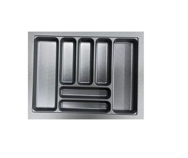 Cutlery Tray 590-700 w x 435-520 d Anthracite Black (B700)