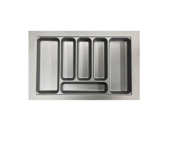 Cutlery Tray 590-700mm w x 370-440mm d  Anthracite Black (B700S)