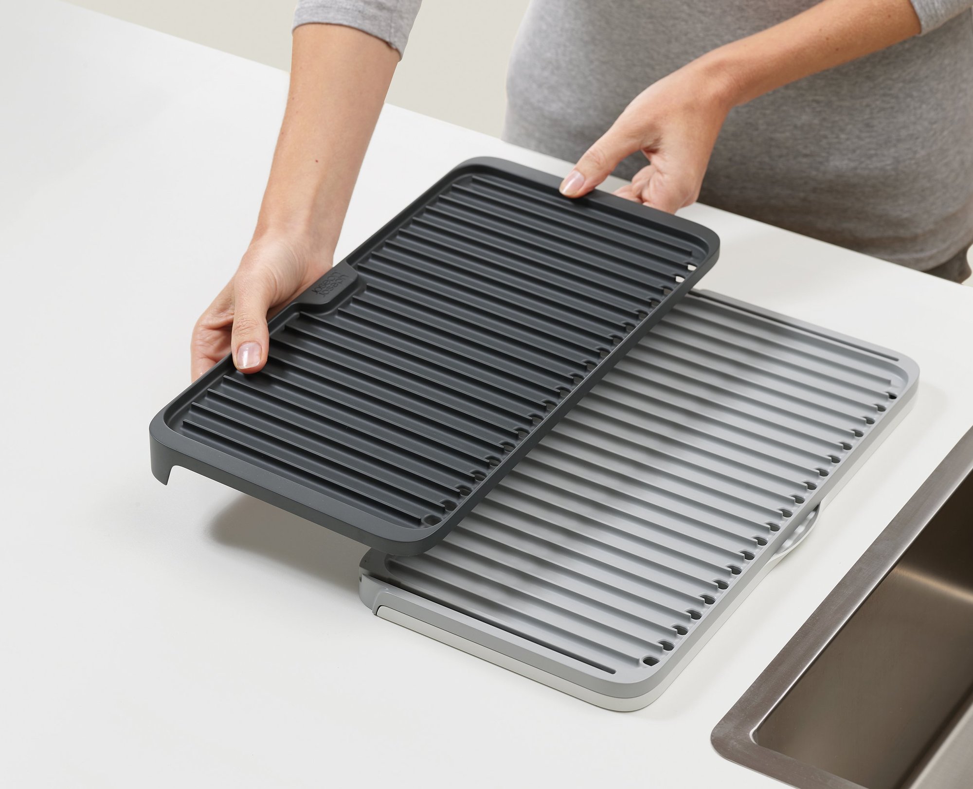 Tier™ Expandable Draining Board (J178) Organise at The Storage Shop