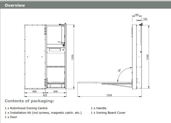 Robinhood Ironing Centre (WC300) - Image 4