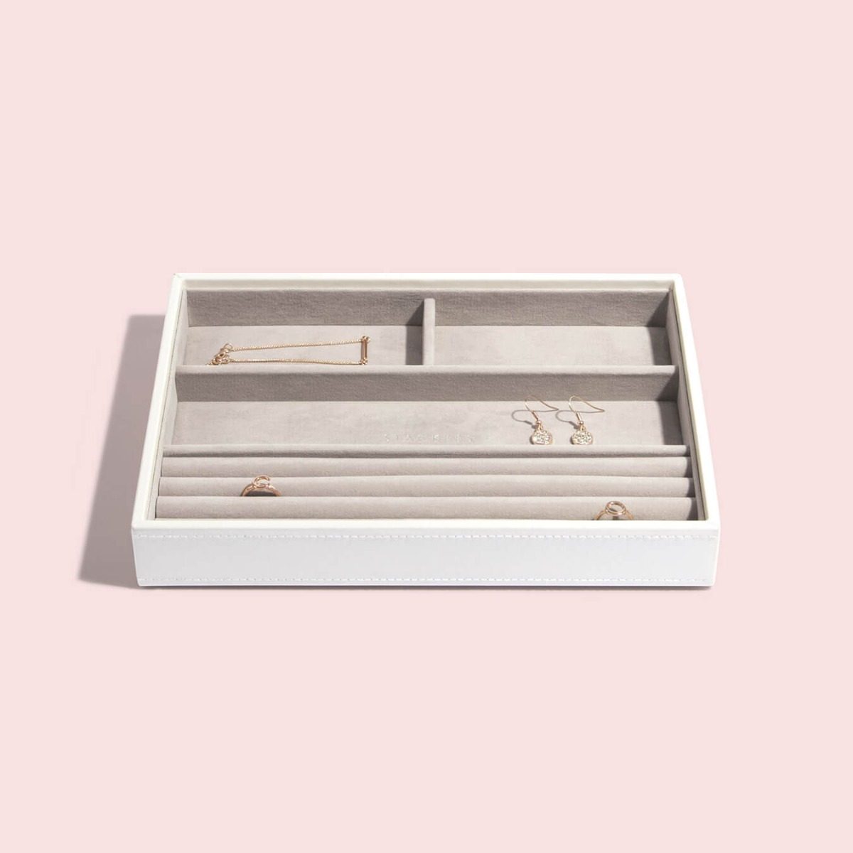 STACKERS Taupe Classic Jewellery Box (M41) - Organise at The Storage Shop