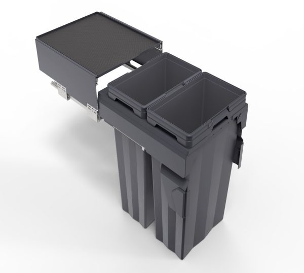 KOSARA SOFT CLOSE WASTE  Double Pull Out Kitchen Cupboard Bin (T30 T40 T45 T45A) - Image 6