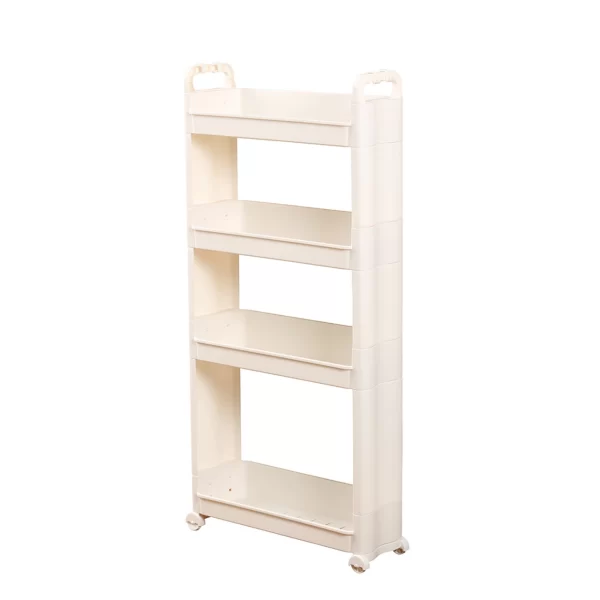 Narrow 4 Tier Storage Trolley (1091) - Image 2