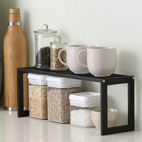 45CM WIRE SHELF NARROW BLACK (9607)