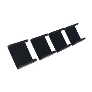 CLAMPS 4PCS SET BLACK (9635) - Organise at The Storage Shop