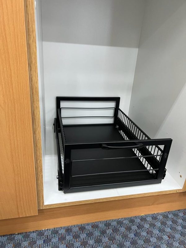 Pull out pantry black 395 (9711) - Image 7