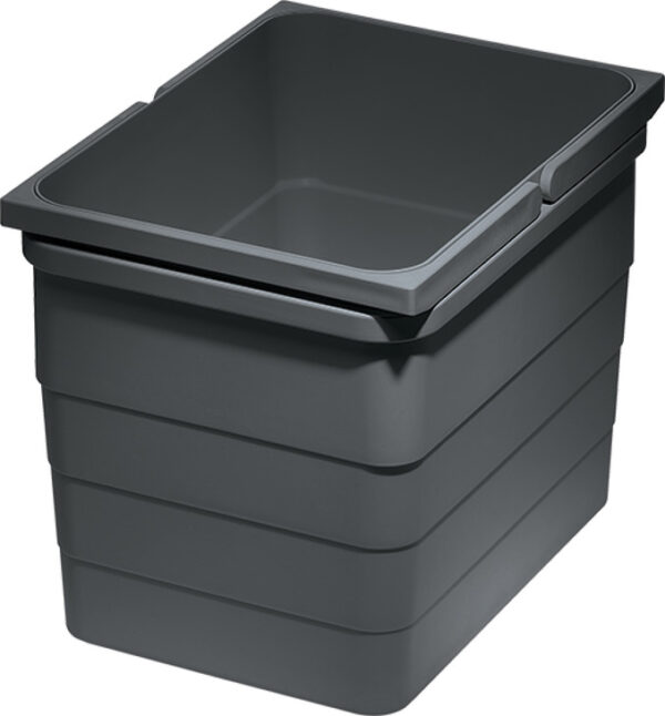 NINKA One2Five Waste Bin Systems, dark grey Hailo Hafele bins Replacement Bin Bucket