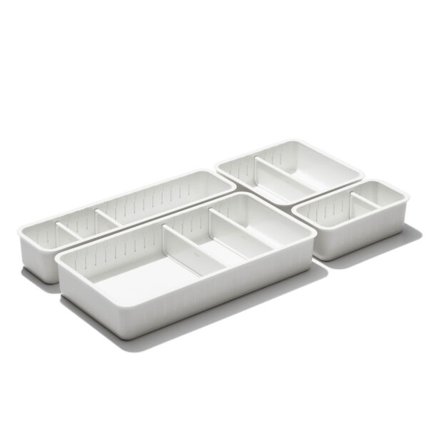 OXO 4-Piece Adjustable Drawer Bin Set (SH8699) - Image 5