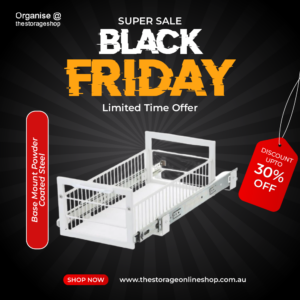 Base Mount Powder Coated Steel - Black Friday