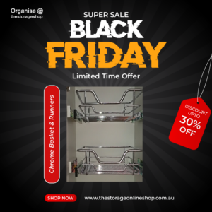 Chrome Pull-out drawers Black Friday