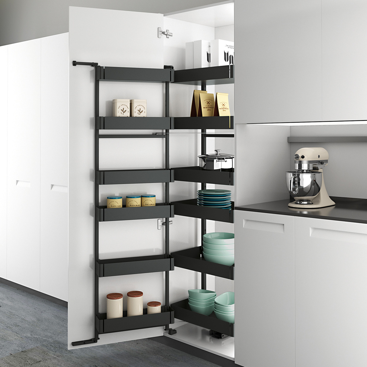 Frame set Iseo, cabinet body width 450, anthracite - Image 3