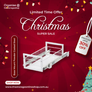 Base Mount Powder Coated Steel - Christmas Sale