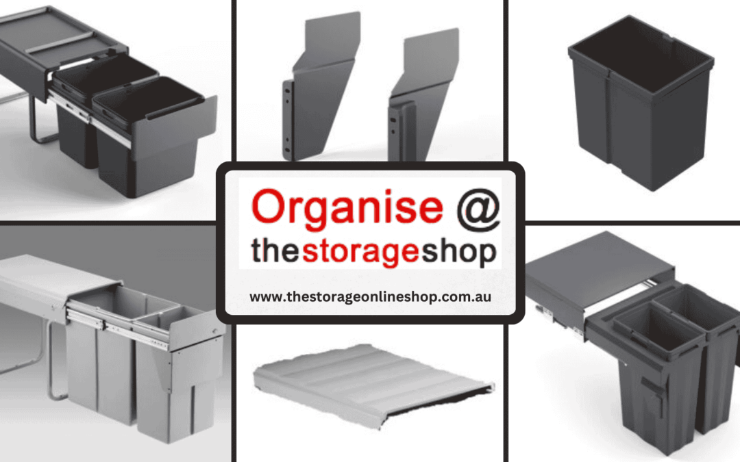 Pull out bin solutions: Hidden heroes of modern kitchens.