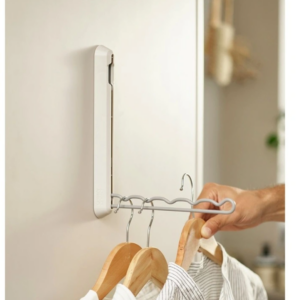 Orderly Retractable Hanging Rail in Ecru JOSEPH JOSEPH (J04)