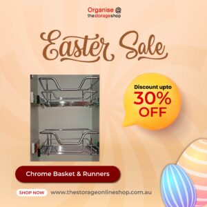 Chrome Pull-out drawers Easter Sale