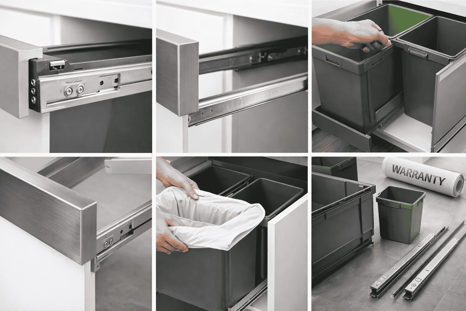 Pull Out Kitchen Bin