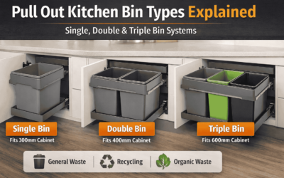 Pull Out Kitchen Bin Types Explained: Single, Double & Triple Bin Systems