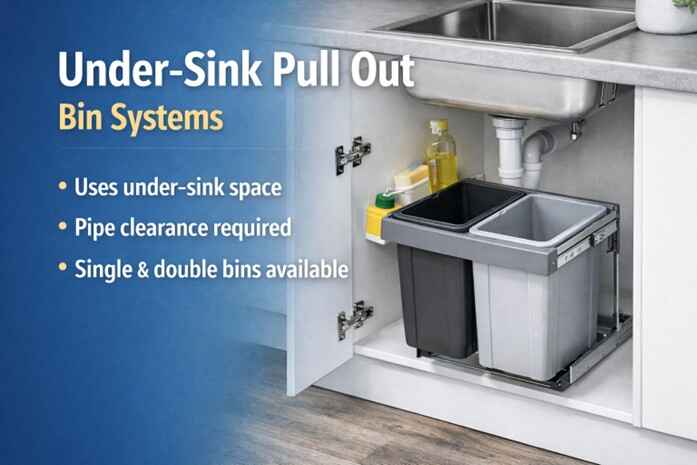 under sink pull out bin