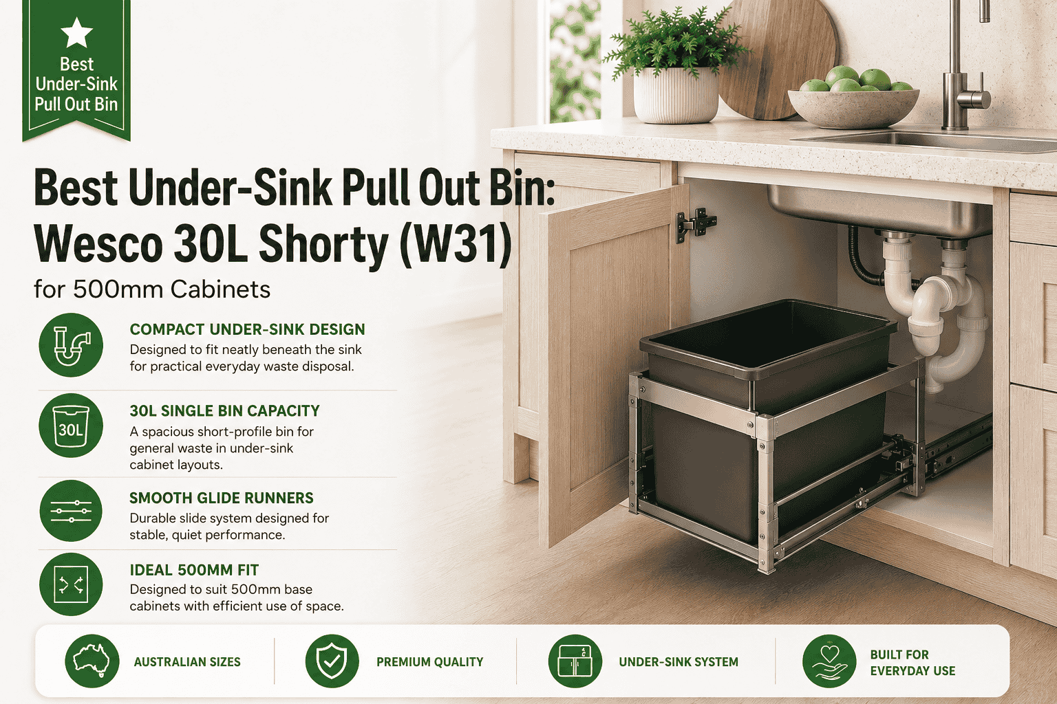 pull out bins
